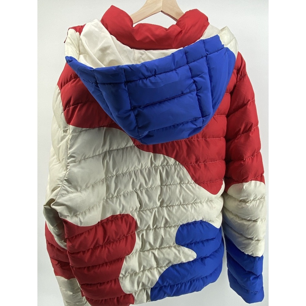 Roku Studio Puffer Jacket Red/Blue/White , Hooded, Size XL - Picture 2 of 7